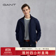 GANT/甘特休閑美式翻領(lǐng)夾克哈林頓夾克男士立領(lǐng)羅紋袖工裝外套 433-深藍色 L