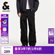 杰克·瓊斯（JACK&JONES）男裝降落傘兵褲男秋季工裝褲男褲略寬松休閑褲輕薄款潮流褲子男士 E39黑色 31 175