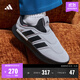 adidas ADIPUFF面包鞋柔軟舒適保暖棉鞋秋冬阿迪達斯官方輕運動(dòng)   軌道灰/黑色   43