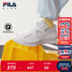 FILA斐樂(lè )兒童童鞋跑步鞋2025年秋季新款男女中大童兒童復古跑鞋 斐樂(lè )白-WW 37 內長(cháng)23.0cm