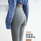 杰麗·莫克磨毛打底褲女秋冬外穿高腰螺紋棉感保暖褲緊身顯瘦百搭小腳褲子 中灰色 -磨毛 【適合15-25°】 L 【建議120-140斤穿】