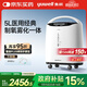 魚(yú)躍（Yuwell）5L升醫用分子篩制氧機吸氧機氧氣機家用老人帶霧化8F-5AW國家補貼
