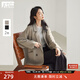 對白寬松廓形通勤西裝外套女2025年秋新款oversize氣質(zhì)休閑小西服 淺摩卡 M