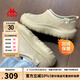 KAPPA卡帕女鞋棉鞋2025秋季新款時(shí)尚加絨保暖云朵鞋一腳蹬棉鞋雪地靴子 灰卡其 38