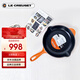 酷彩（Le Creuset）琺瑯鍋法國進(jìn)口鑄鐵鍋平底煎蛋煎烤鍋多功能電磁爐燃氣爐23cm桔色