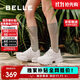 百麗小奶鯨老爹鞋2025新款厚底休閑運動(dòng)鞋D2U1DAM5 米色 37