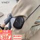 viney牛皮包包女包迷你手機包洋氣斜挎單肩包生日禮物高級感送女友老婆