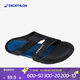 迪卡儂（DECATHLON）游泳男士運動包腳拖鞋男時尚室外速干沙灘洞洞鞋NABD CLOG500 黑色 墨藍底 42-43碼（ 腳背高推薦買大一碼）
