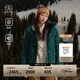 KOLON SPORT/可隆羽絨服 女子戶(hù)外露營(yíng)短款防風(fēng)耐磨中量鵝絨外套 LKDJ4WT626-DG 深綠色 M 165/88A