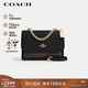 蔻馳（COACH）【品牌直供】女士KLARE小號單肩斜挎包風(fēng)琴包拼色CV978