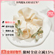 卡瑪倫（KAMALUN）鈴蘭花頭繩女高級感森系皮筋蝴蝶結大腸發(fā)圈小清新頭花頭飾送女友 鈴蘭花蝴蝶結大腸圈+品牌禮盒