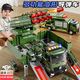 貝初眾兒童玩具男孩1-3-6歲軍事導彈車(chē)合金模型慣性男童2-4-5歲生日禮物 變形導彈車(chē)【8發(fā)導彈+軌道+早教+聲光音效】禮盒 山姆同款可發(fā)射火箭炮2025火的最周歲新年年貨節禮物