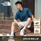北面（The North Face）POLO衫男戶外休閑彈力速干短袖T恤25新品|8EY5 HDC/藍(lán)色 L /175