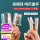 杰凱諾高硼硅喝藥量杯帶刻度 玻璃小量杯 嬰兒量杯計量杯【3件套】