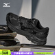 美津濃（MIZUNO）男鞋跑步鞋 夏季新款RACERV2輕便透氣休閑鞋黑色復古減震運動(dòng)跑鞋 D1GH2506-04/黑曜銀 /網(wǎng)面透氣 43 (280mm) (尺碼偏大，請拍小半碼)