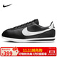 耐克NIKE休閑鞋男子板鞋阿甘鞋CORTEZ運動(dòng)鞋DM4044-001黑白41