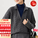 羊毛衫2025韓版新款女士v領(lǐng)修身顯瘦氣質(zhì)純色休閑針織衫秋冬外穿 灰色 TYYR261 M TYYR261