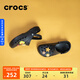 crocs卡駱馳洞洞鞋貝雅男鞋女鞋輕便耐磨一腳蹬拖鞋休閑鞋|10126 黑色-001 41 /42(260mm)