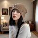 凝岸帽子女秋冬季2025新款百搭堆堆帽加厚保暖針織毛線(xiàn)帽冷帽月子帽
