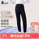 久歲伴速暖絨兒童保暖褲女童秋冬雙層加絨厚款校服打底褲大童高腰棉毛褲