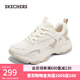 斯凱奇（Skechers）女鞋秋季舒適休閑時(shí)尚運動(dòng)厚底老爹鞋117685 自然色/NAT -女款 37