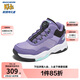 Skechers斯凱奇兒童秋冬旋鈕二棉鞋加絨保暖防滑女童時(shí)尚運動(dòng)棉鞋303499L