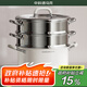 中科德馬克（DUMIK）陶瓷316不銹鋼食品級蒸鍋家用2025新款燃氣灶電磁爐專(zhuān)用燉煮