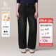 哈吉斯（HAZZYS）女裝 秋季款女士【PHIZ系列】純棉直筒水洗時(shí)尚牛仔褲女