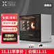 小喆優(yōu)品小喆C2P/C2M/C2全鋁合金MATX/ITX主板ATX電源240水冷側透RTX5060ti/9060XT迷你電腦主機臺式小機箱 小喆C2P 銀色