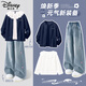 迪士尼（Disney）童裝女童毛衣套裝2026春季新款可愛(ài)公主風(fēng)女孩衣服百搭兒童針織衫