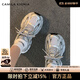 CAMILA KSENIA老爹鞋女2025年新款秋季顯高顯瘦厚底女鞋時(shí)尚百搭爆款增高休閑鞋 銀色 38