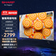 SHARP 夏普  50英寸 4K超高清 全面屏2+32G內存 手機投屏 AI語(yǔ)音 智能WiFi網(wǎng)絡(luò )液晶平板電視機 50英寸
