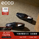 愛(ài)步（ECCO）單鞋女 時(shí)尚潮流百搭職場(chǎng)通勤粗跟方頭皮鞋 型塑290943 黑色29094301001 37