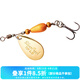 達億瓦（DAIWA）23新款SILVERCREEK銀溪飛旋 旋轉亮片路亞餌復合亮片 鱒魚(yú)餌 金豆子 6克