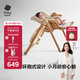 babycare寶寶餐椅6個(gè)月以上吃飯可折疊兒童座椅可移動(dòng)嬰兒成長(cháng)椅 慕斯咖