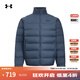 安德瑪（UNDERARMOUR）UA秋冬Core男子輕質(zhì)運動(dòng)休閑短款鴨絨羽絨服6010876 暴雨灰044 L