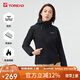 探路者（TOREAD）軟殼服女 秋冬戶(hù)外防風(fēng)保暖加絨軟殼衣徒步旅行夾克衫登山服外套