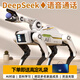 速動(dòng)力（RAPIDPOWER）deepseek機器狗智能AI機器人12兒童圣誕玩具6-10歲男孩十生日禮物 Deepseek+語(yǔ)音通話(huà)【AI對話(huà)+動(dòng)作編程】夾子款