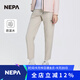 NEPA耐葩24年春夏新品戶(hù)外透氣女士日常褲子防潑水休閑褲女7K21661 樺褐色D17 160/63A（065）