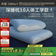 水星家紡[商場(chǎng)同款]深睡枕Pro3.0人體工學(xué)記憶棉枕頭成人護頸椎助睡眠枕芯