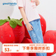 歌瑞家（greatfamily）【草莓夏日】2023夏新品女童寶寶下裝九分褲萊賽爾花苞褲 褲子 牛仔色 100 cm