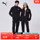 彪馬（PUMA）經(jīng)典百搭輕便運動(dòng)套裝男女款新款秋冬外套長(cháng)褲849543 黑色-01 S(上裝：170/92A 下裝：170/70A)