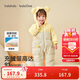 巴拉巴拉童裝嬰兒羽絨服連體衣2025寶寶冬裝加厚哈衣爬服萌趣208425120214