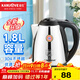金灶（KAMJOVE）電茶壺電水壺 304不銹鋼電熱水壺家用自動(dòng)斷電快速煮水壺燒水壺茶具 T-218 1.8L