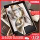 viney100%桑蠶絲小方巾真絲絲巾女薄款絲綢生日禮物送老婆媽媽長(cháng)輩 【熱帶叢林】高檔實(shí)用高級感 防曬小領(lǐng)巾生日禮物送母親長(cháng)輩