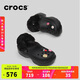 CROCS檀健次推薦款雪屋暖棉洞洞鞋|208546 黑色-001 37/38(230mm)