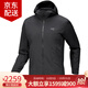 始祖鳥(niǎo)（ARC'TERYX）ATOM SL HOODY 戶(hù)外阿童木連帽超輕薄棉服 刺繡標保暖夾克外套男 Black/黑色 XL （90kg及以上）尺碼偏大-超輕薄，請謹慎下單