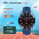 天梭（TISSOT）【官旗】瑞士手表 新品騰智無(wú)界系列鈦金屬智能腕表黑盤(pán)藍色表帶T153.420.47.051.01