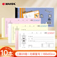 凱薩（KAISA）48K/三聯(lián)印花收據 3聯(lián)20組無(wú)碳復寫(xiě)單欄票據手寫(xiě)打印財會(huì )單據(188×83mm) 10本  A-148609