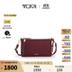 TUMI/途明【秋冬新品】VOYAGEUR 優(yōu)雅女士單肩斜挎包 紅酒色